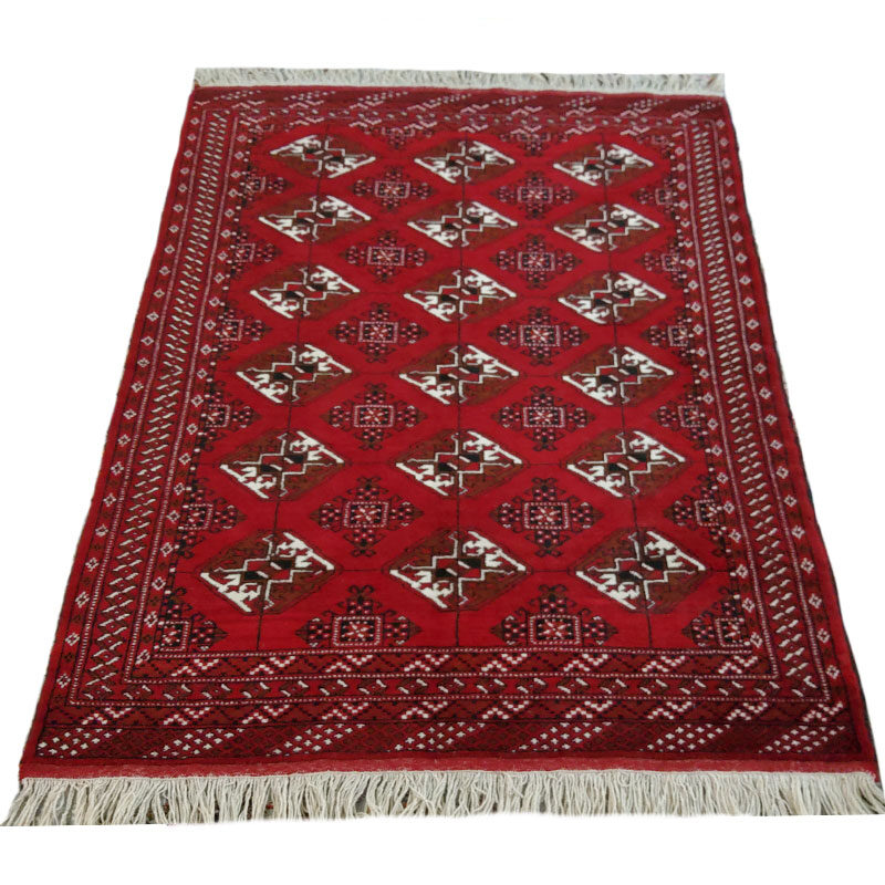 قالیچه ترکمنی دستباف 140/190 متری - کد 2/52