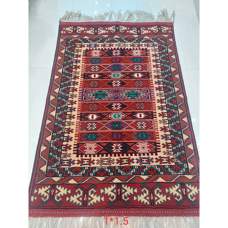 قالیچه ترکمنی دستباف