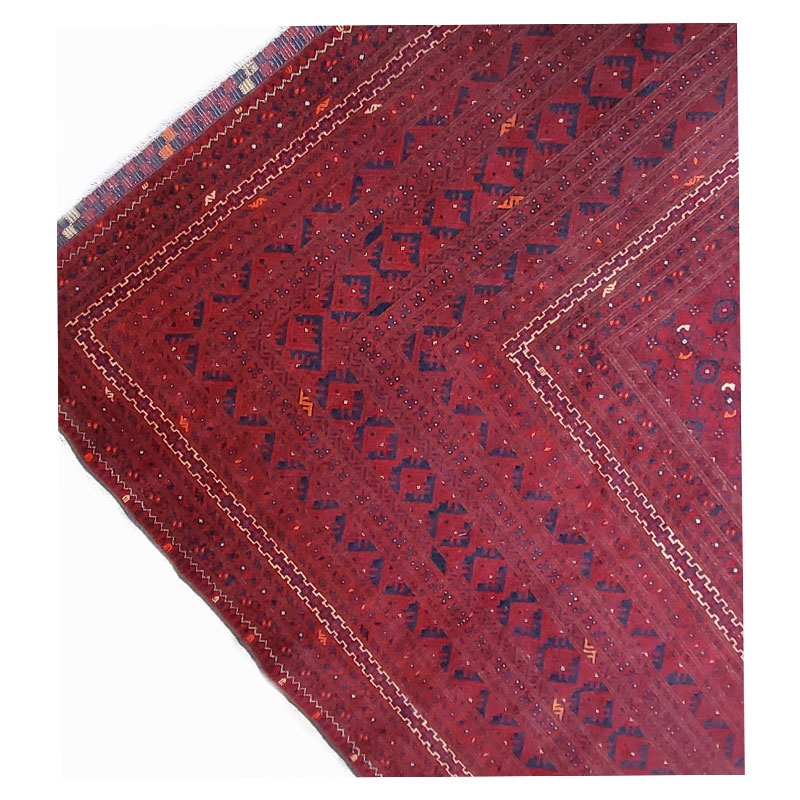 قالیچه ترکمنی دستباف 12 متری - کد 2*76