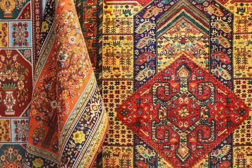 فرش ایرانی از نظر طرح یا نقش